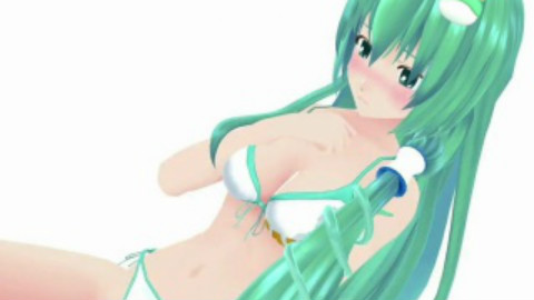 【东方MMD】美少女巫女激烈的骑马【高能注意】